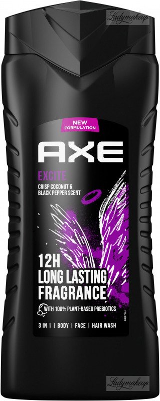 AXE BODY WASH EXCITE 6/400ML