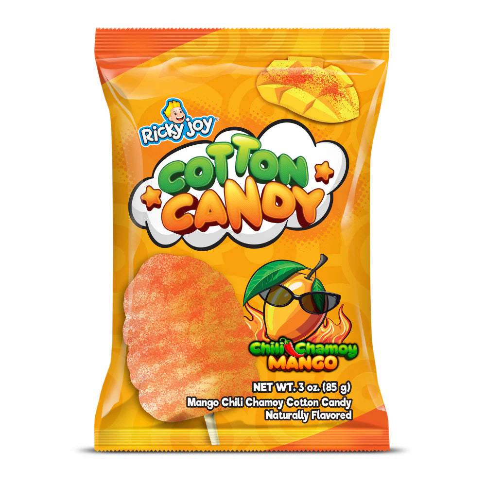 Ricky Joy Cotton Candy Chili Chamoy Mango 24/1.76oz