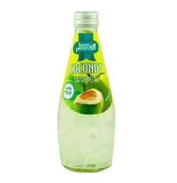 Buen Provecho Coconut Water GLASS w/ Pulp 24/300 ml