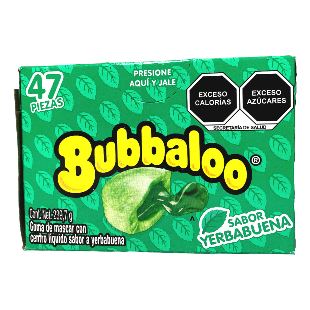 Bubbaloo Yerbabuena 32/47pc