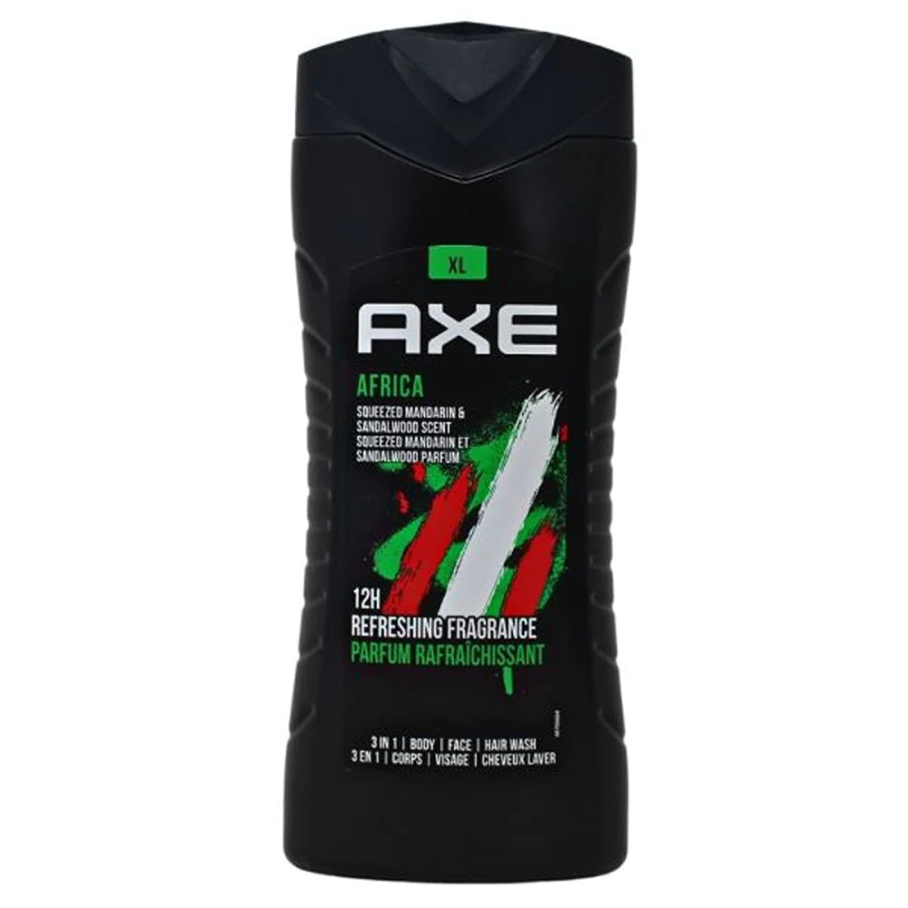 AXE BODY WASH AFRICA 400ML / 6 PCS