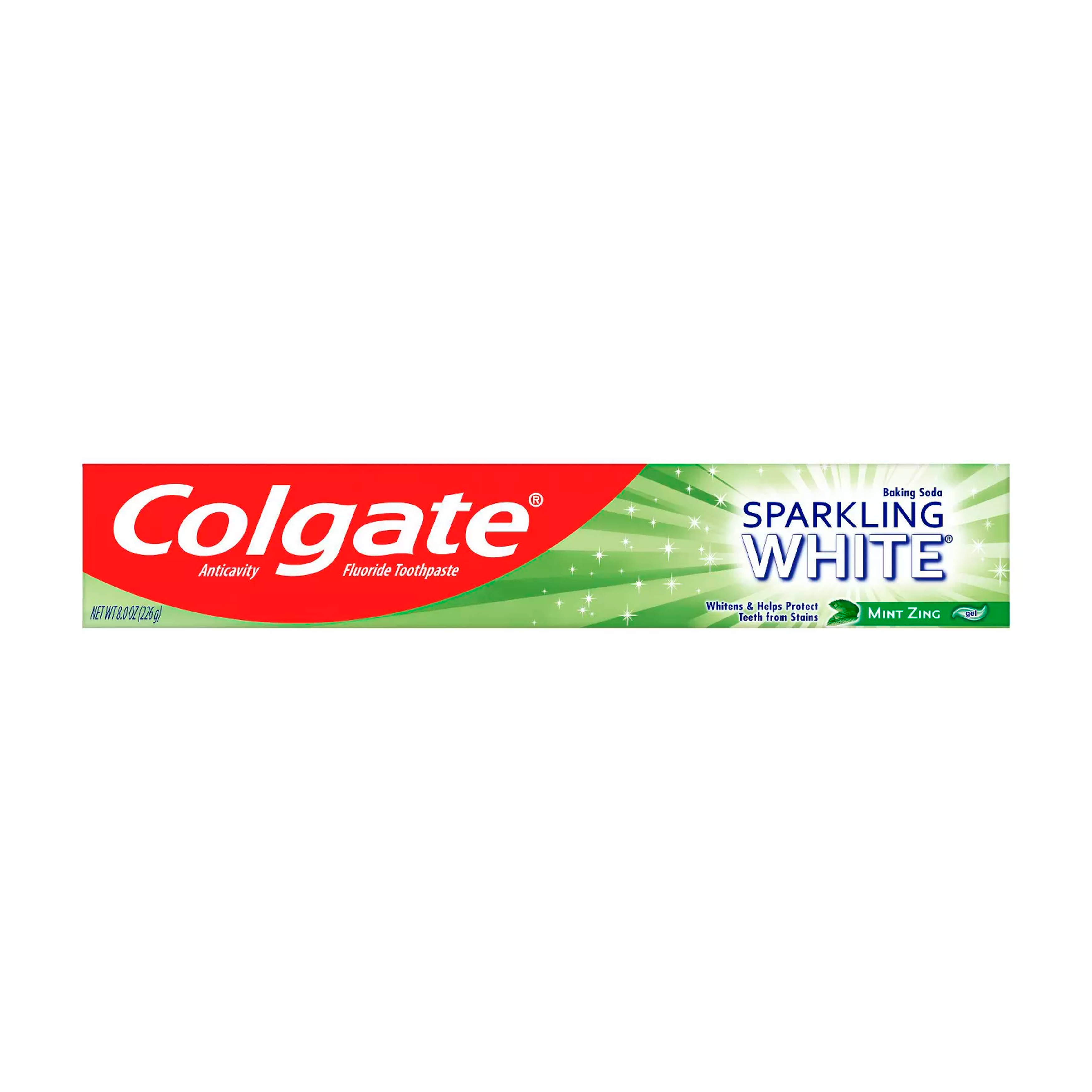 COLGATE TOOTHPASTE SPARKLING WHINT MINT ZING 6/8oz