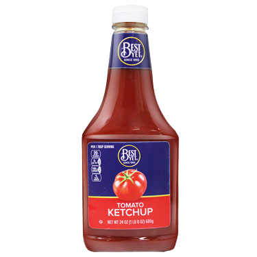 BEST YET TOMATO KETCHUP 1/24 OZ *16