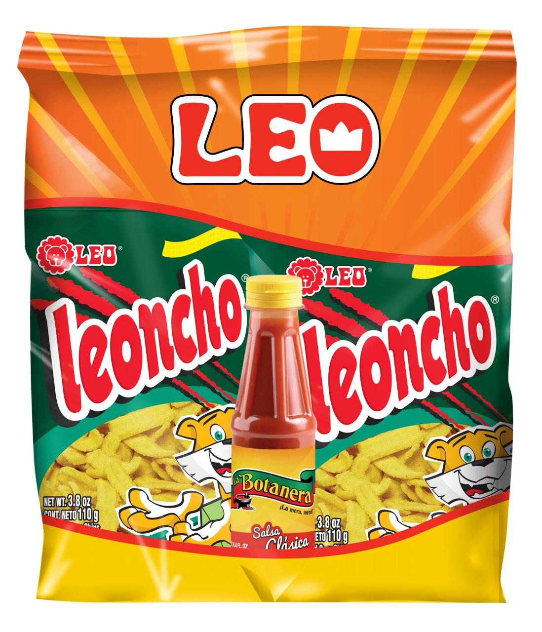 MXC CHICHARRON LEO W/SAUCE GRANDE 100GM/SALSA 200 ML