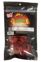 Cinco de Mayo - Peach Ring Gummies w/Chamoy 1/8pz