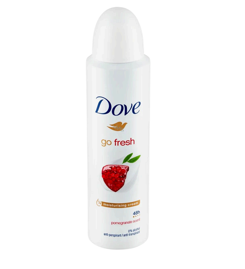 DOVE SPRAY GO FRESH POMEGRANATE 6/150ML