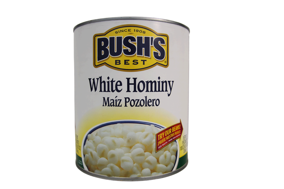 Bush White Hominy 12/15.5oz