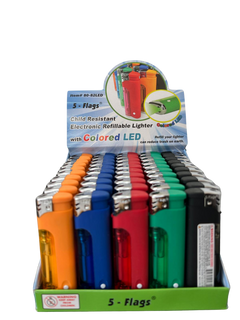 5-Flags Lighter 50ct Display