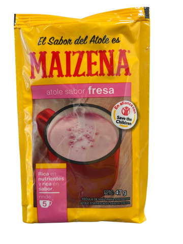 Atole Maizena Fresa 1/24 Sobres
