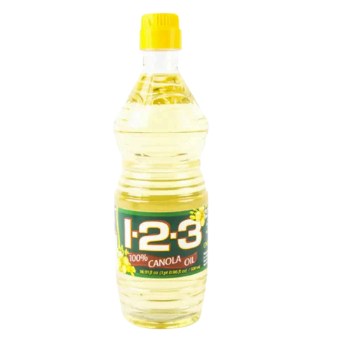 1-2-3 Canola Oil 24/16.9 oz
