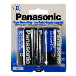 D Super Duty Battery Panasonic 12/2pk
