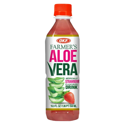 OKF Aloe Vera Strawberry 500ml/16.9oz