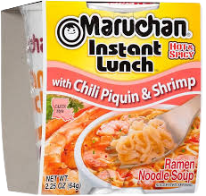 Maruchan Instant Lunch CHILI PIQUIN AND SHRIMP 12/2.25OZ/64GR