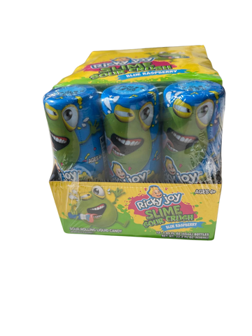 Ricky Joy Slime Sour Crush Blue Raspberry 4/22.2 oz