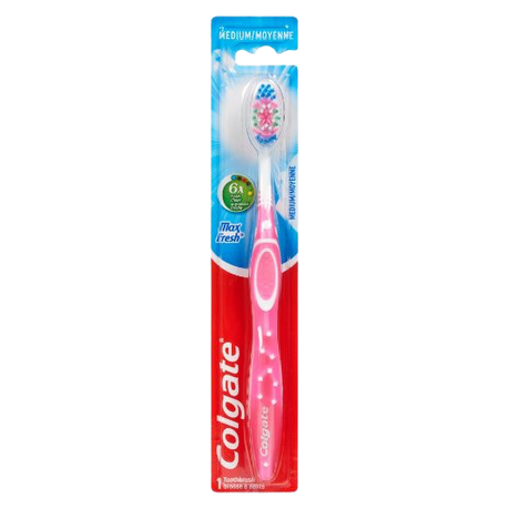 COLGATE TOOTHBRUSH 12PCK MED MAX FRESH