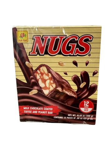 De La Rosa Chocolate Nugs 25g 24disp/12pc