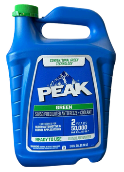 PEAK ANTIFREEZE COOLANT GREEN 6/1GL
