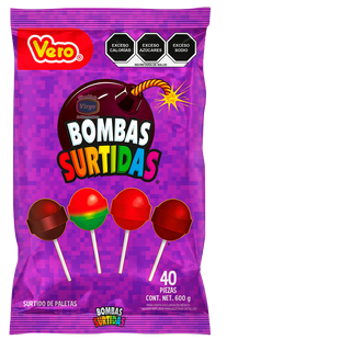 VERO BOMBAS SURTIDAS 1/40ct