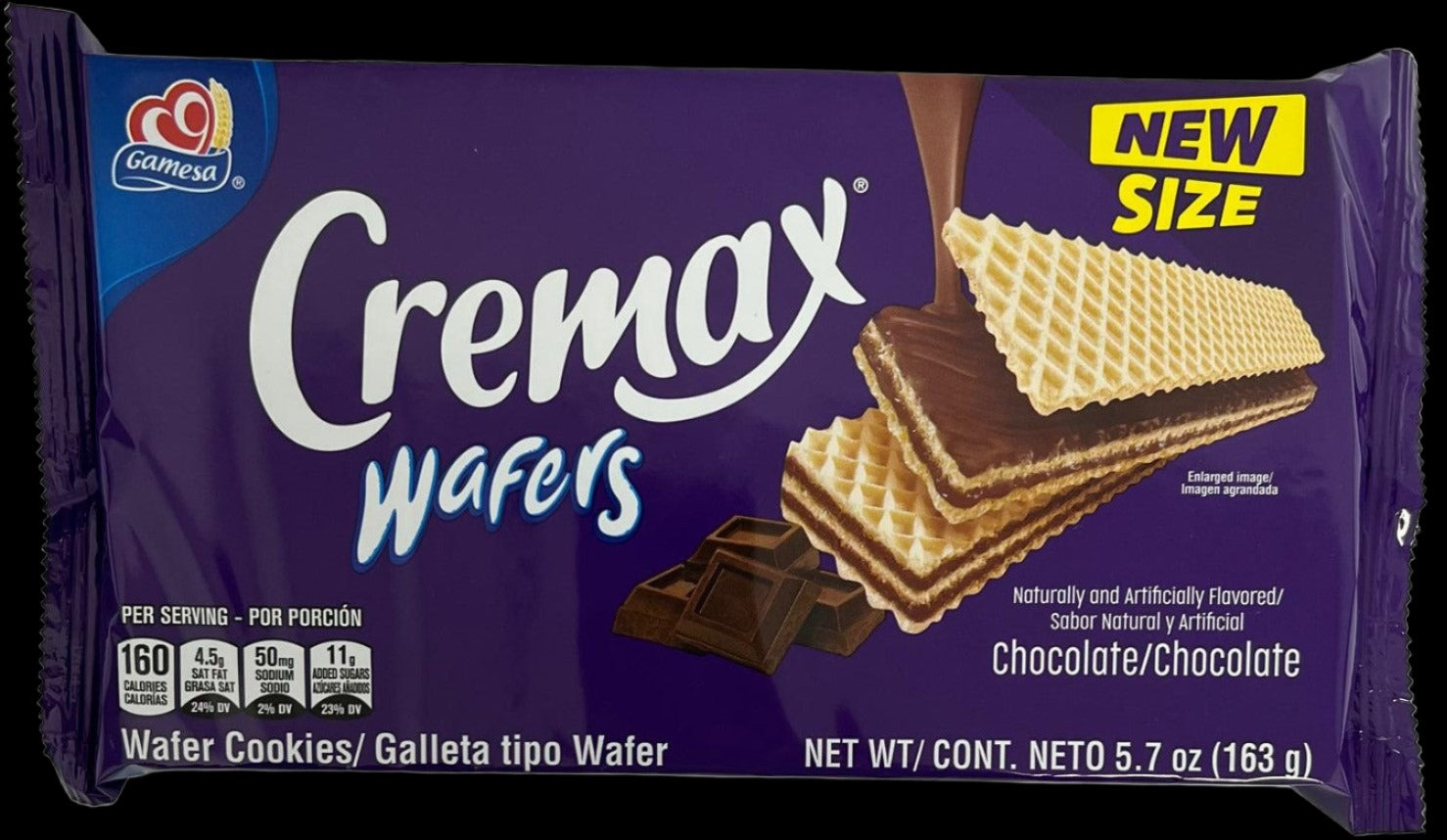 Gamesa Cremax Wafers Chocolate 19/5.7oz