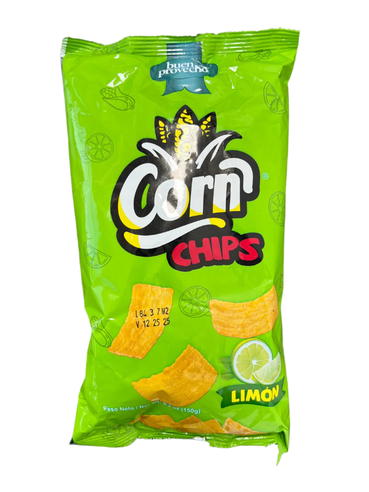 Buen Provecho Corn Chips Limon 20 / 5.3 oz / 150 gr (S)