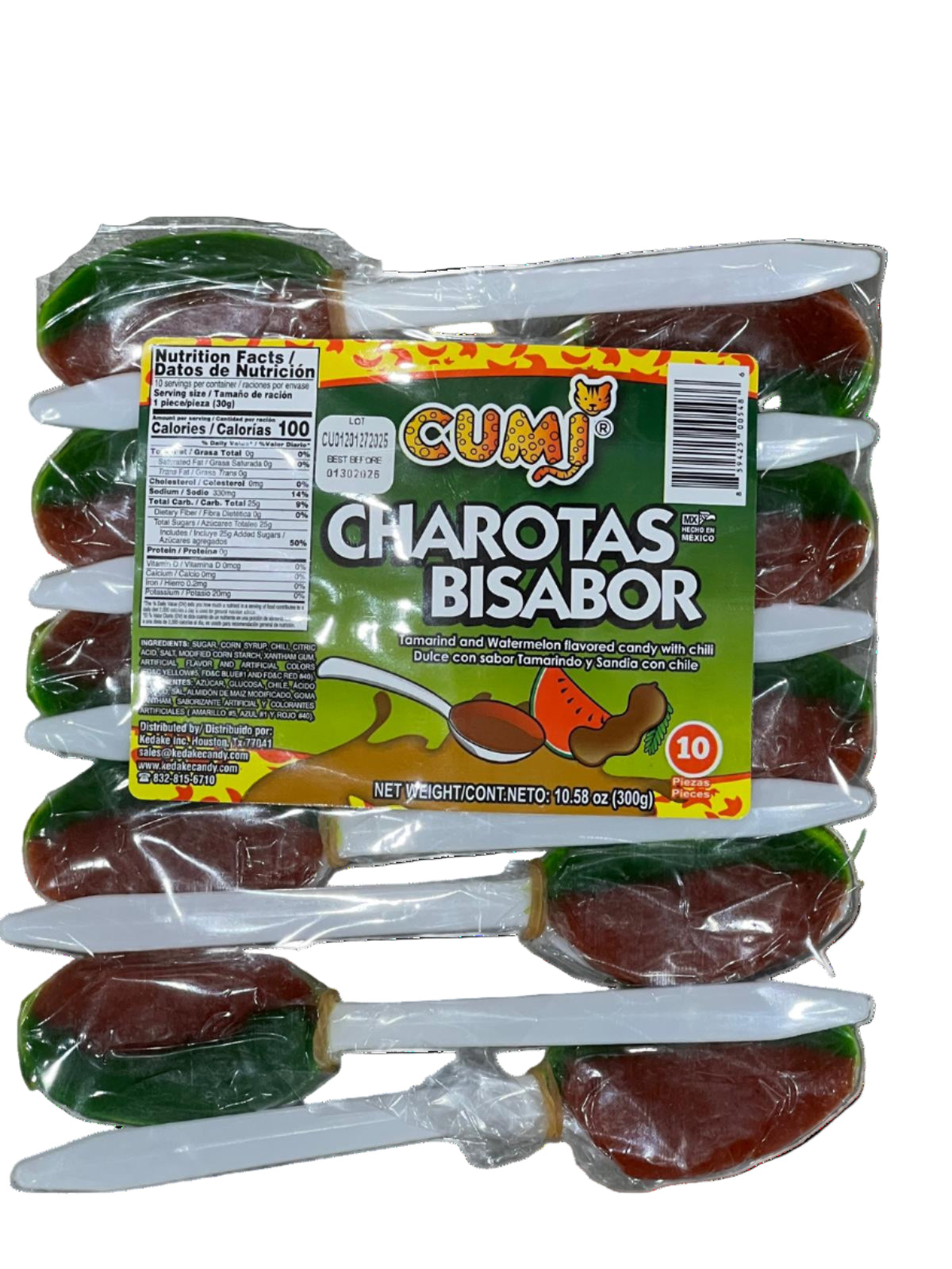 Cumi Charita Bisabor Sandia/Tamarind 20/10p