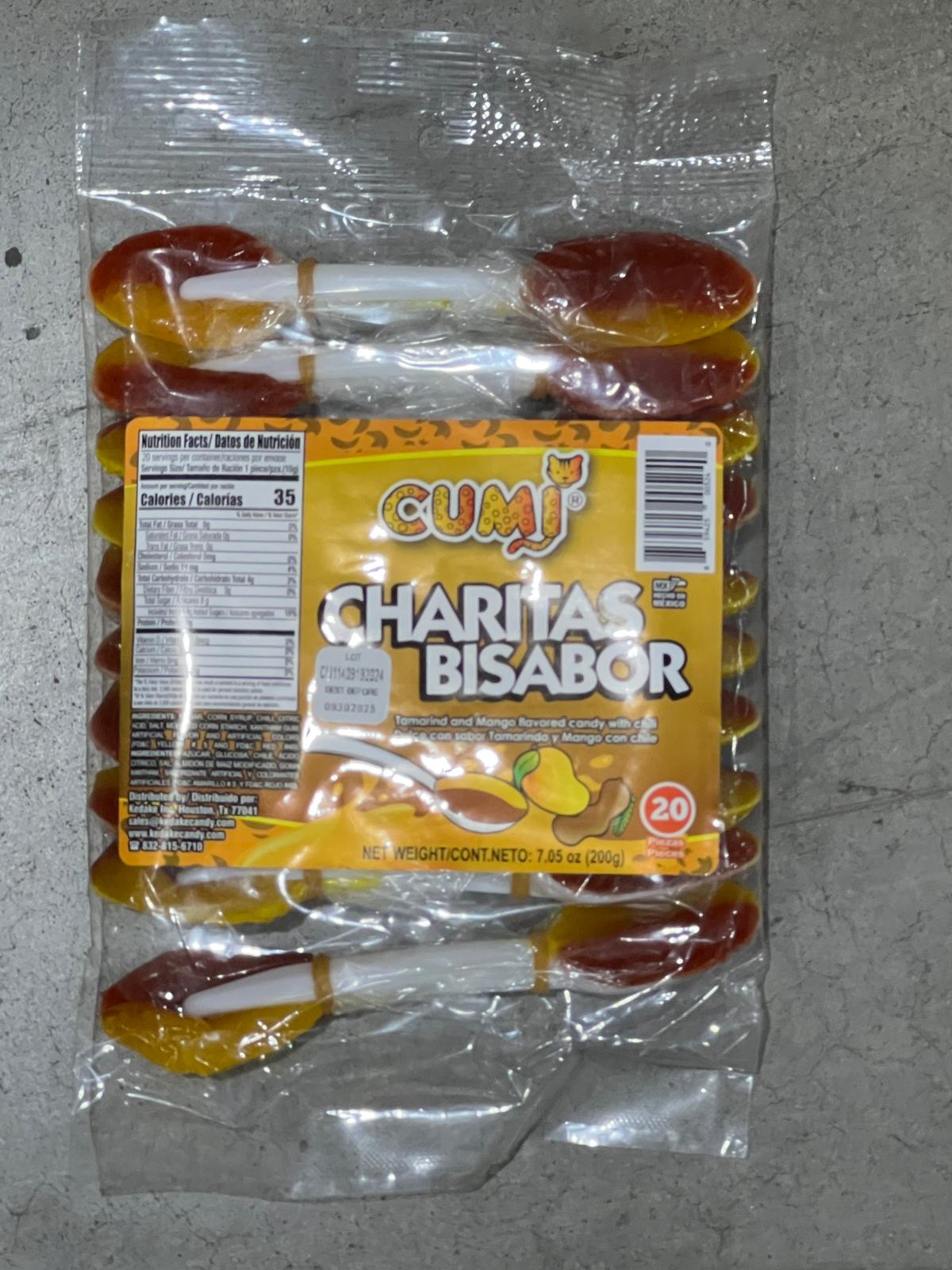 Cumi Charita Bisabor Mango/Tamarind 20/10pc