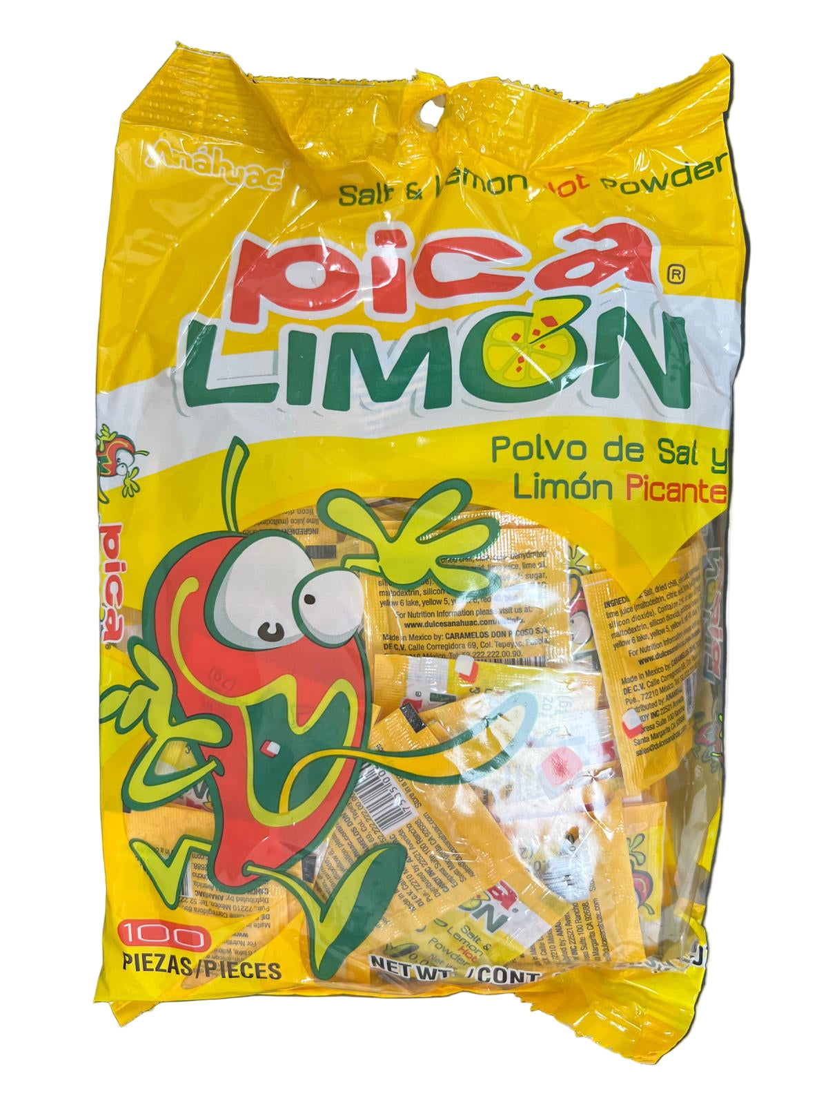 Anahuac Pica Limon Bolsa 2g/24/100pc