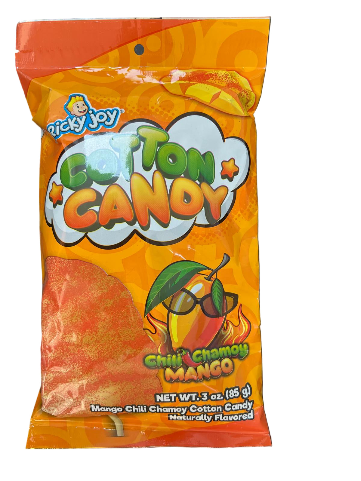 Ricky Joy Cotton Candy Chili Chamoy Mango 12/3OZ