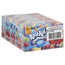 KOOL AID JAMMERS TROPICAL PUNCH 4/60OZ