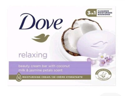 Dove Bar Soap Relaxing Coconut 4/4.75oz