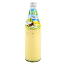 Kuii Coconut Milk with Nata de Coco Banana 12pk/485ml