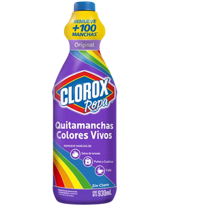 Clorox
Ropa
15/930ml