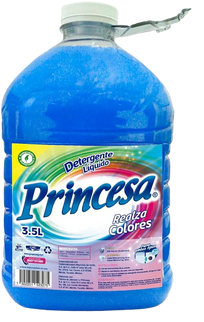Princesa Detergente Liquido Ropa Azul 4/3.5LT