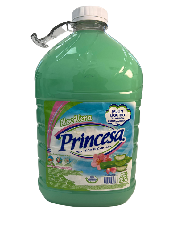 Princesa
Detergente
Liquido Ropa
Aloe
4/3.5LT