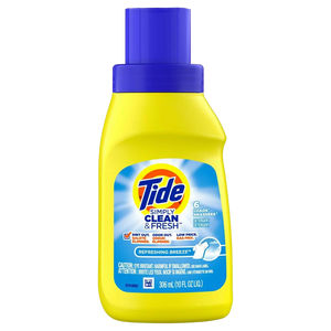 Tide
2 in 1 Simple
Clean Fresh
12/10oz