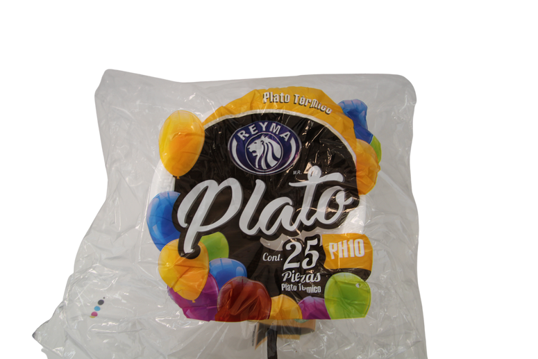 Reyma Plato 10 Leso Redondo 25ct