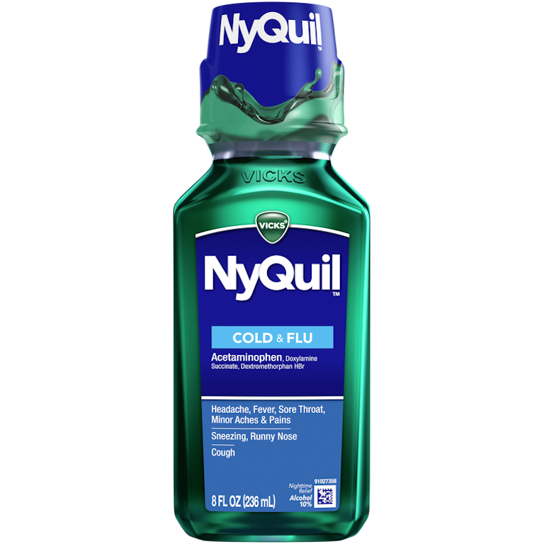 NyQuil Cold and Flu 12/8oz Original