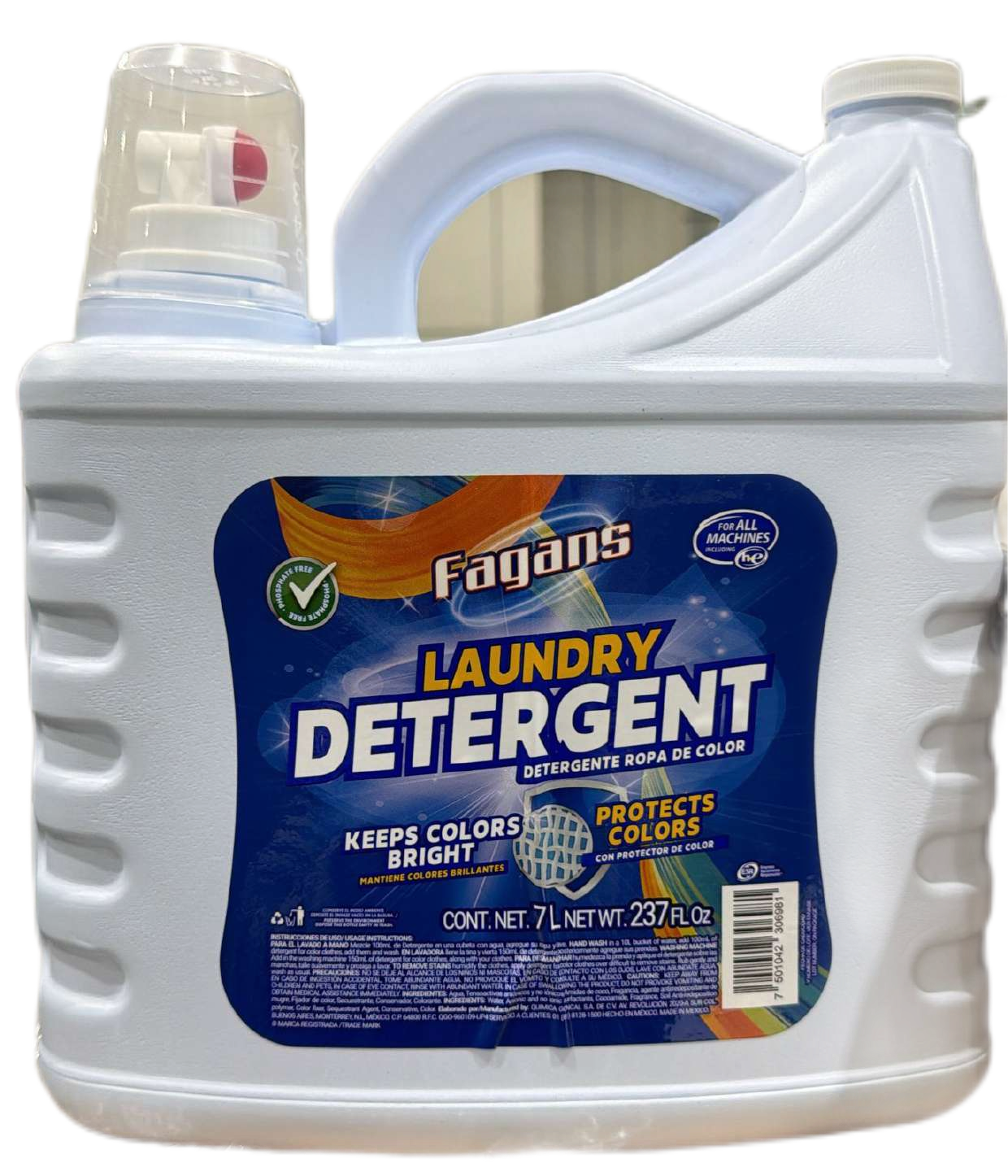 Fagans Laundry Detergent 237 oz/7Lt/ case of 2