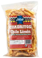 Buen Provecho CHICHARRONES Cuadritos Chile Limon 12 / 4 oz