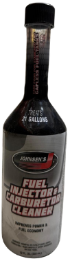 JOHNSENS ADDITIVES 12 OZ FUEL INJECTOR AND CARB CLEANER