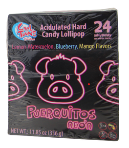 Cool Tunes Puerquito Lollipops-1/24 pcs