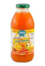 Buen Provecho NECTARS GLASS Orange-Carrot 12/16 oz