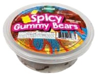 Buen Provecho SPICY GUMMY Bears 22 / 7.25 oz