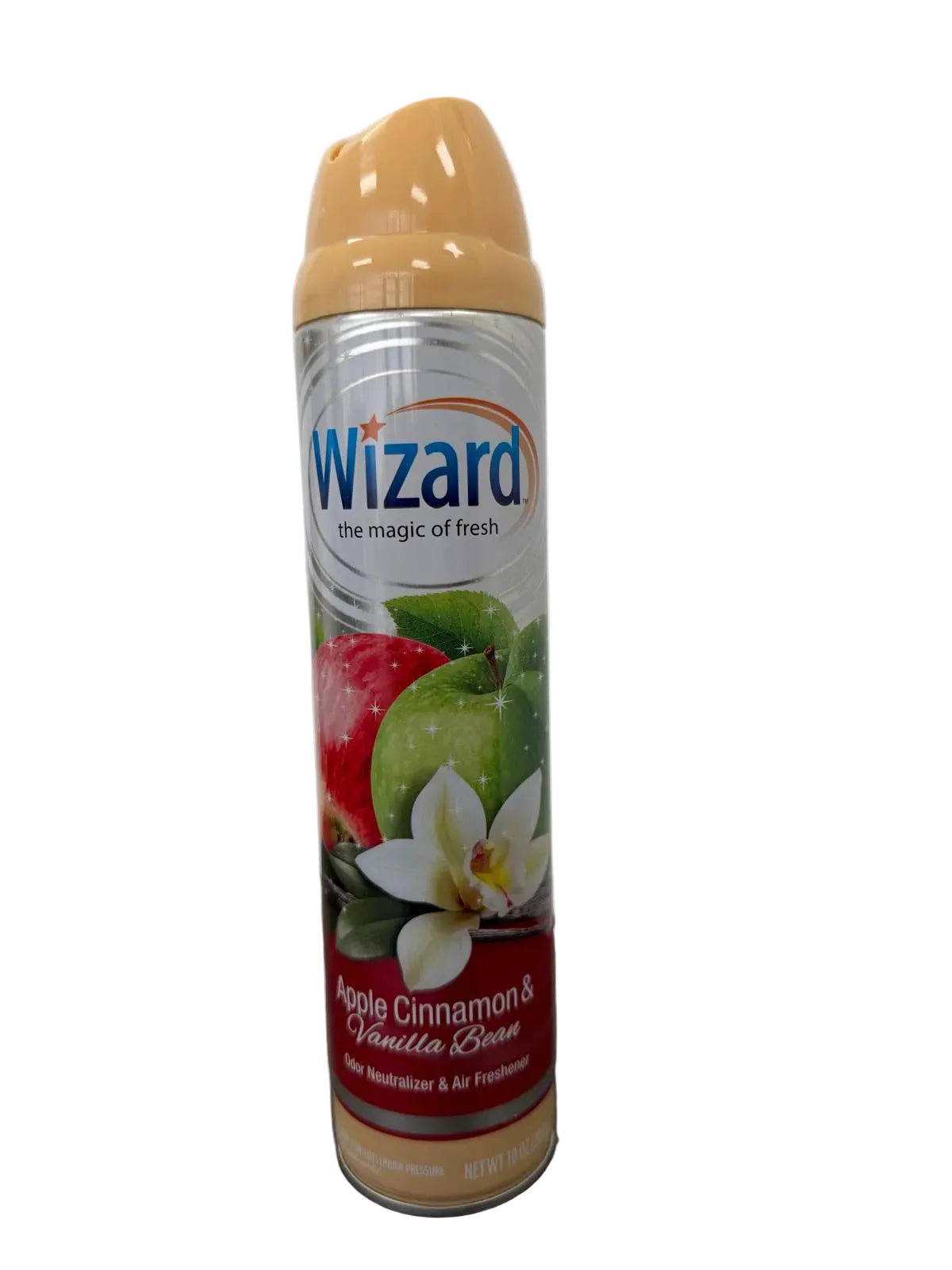 Wizard Air Freshener Apple and Cinnamon Vanilla Bean 10oz