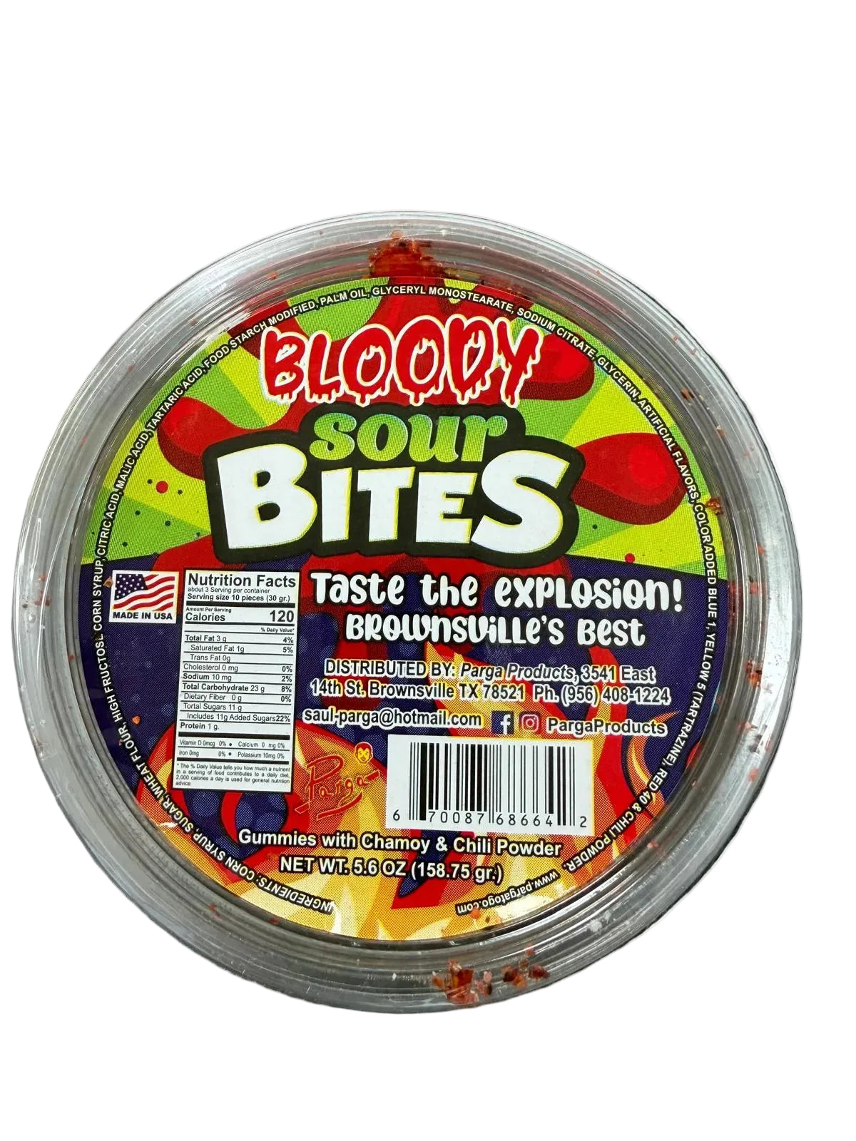 Bloody Sour Bites 5.6oz