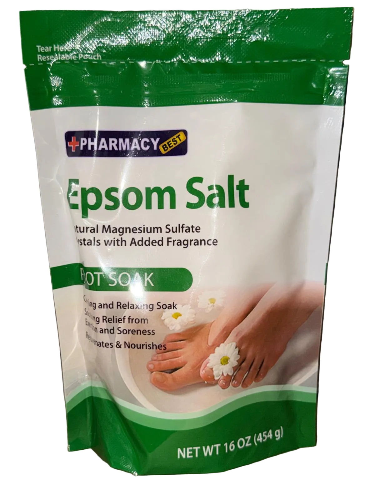 Pharmacy Best Epsom Salt 1lb Foot Soak