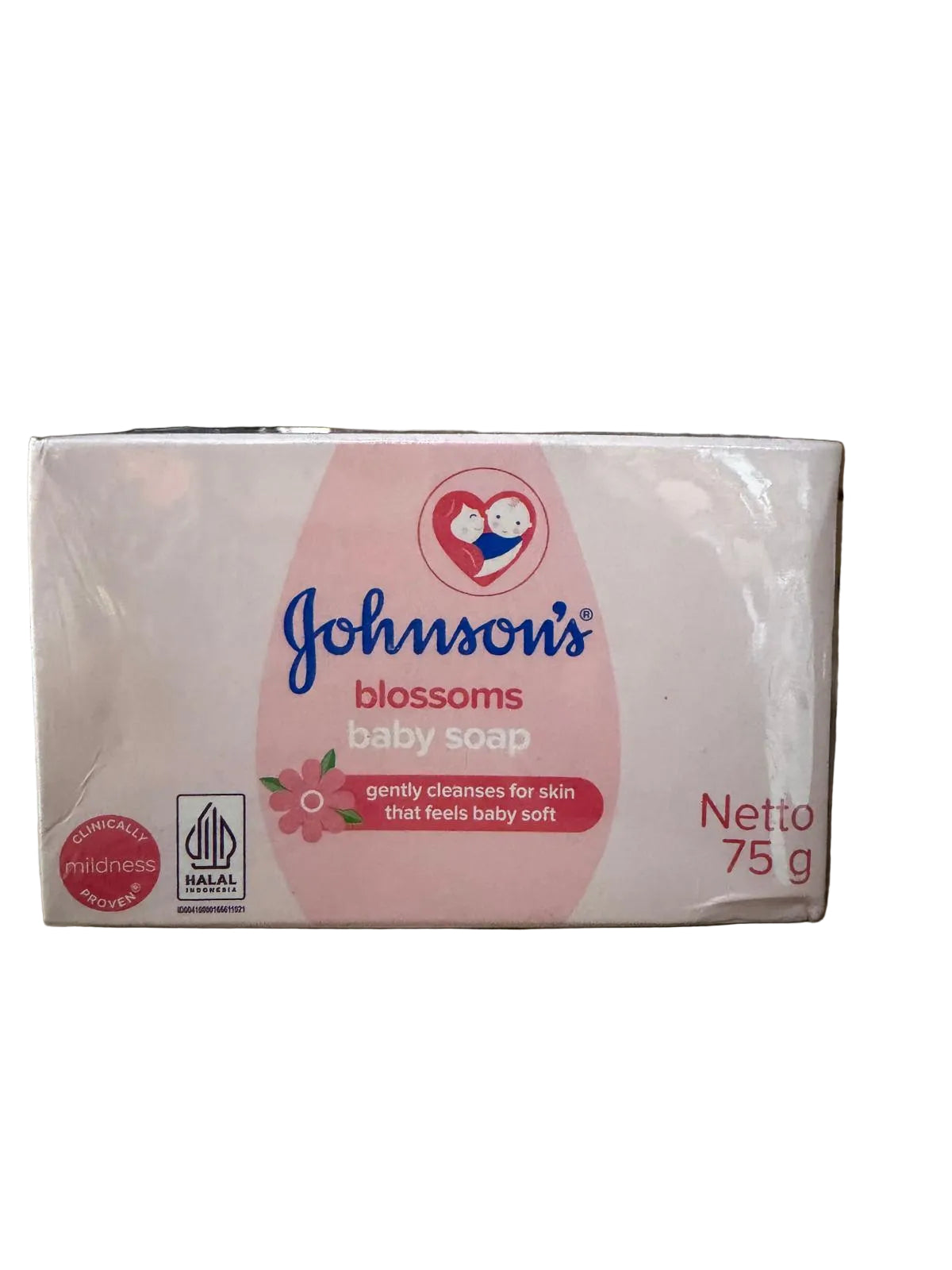 Johnsons Baby Soap Blossoms Pink 3/75g