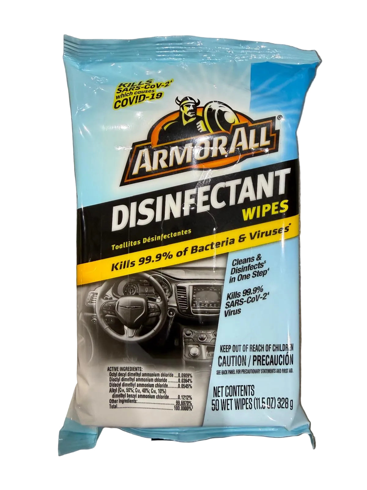 Armor All Disinfectant Wipes 6/50ct