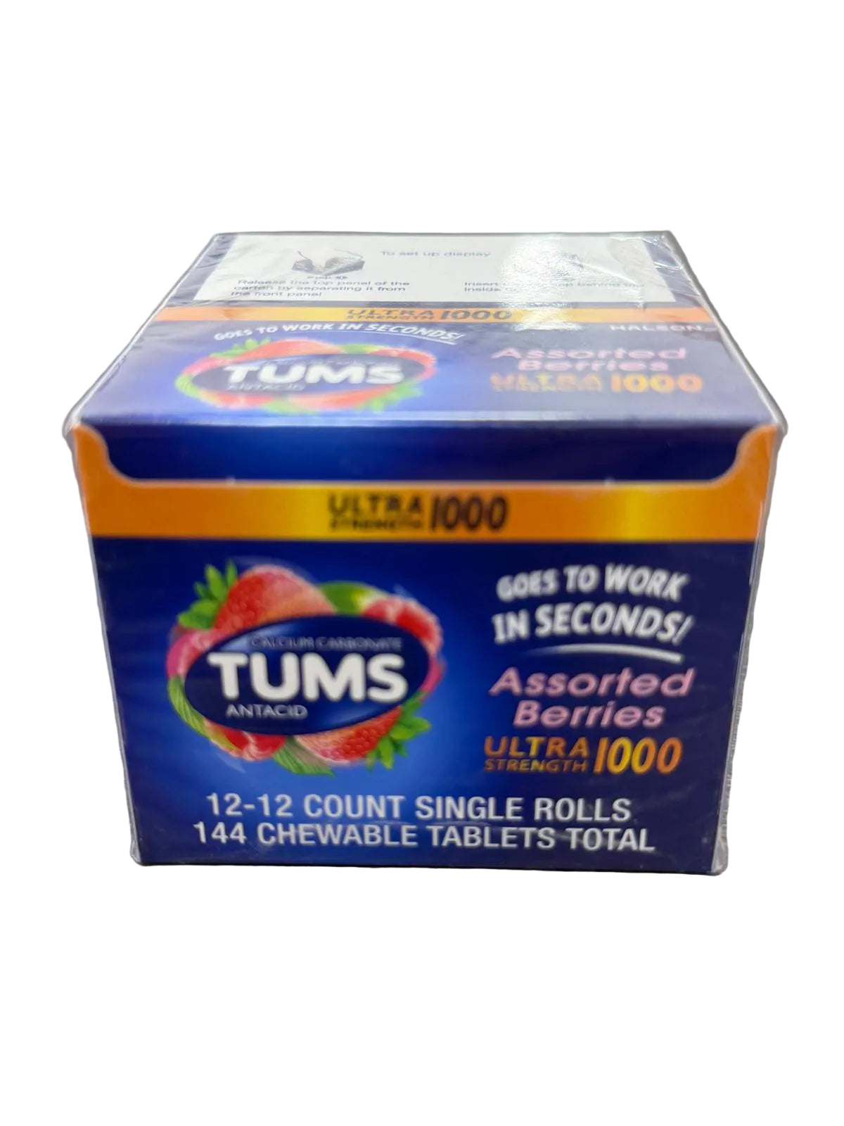 Tums Antacid 1000 Ultra Assorted Berries