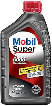 Mobil 5000 Super 5W20 6x1qt